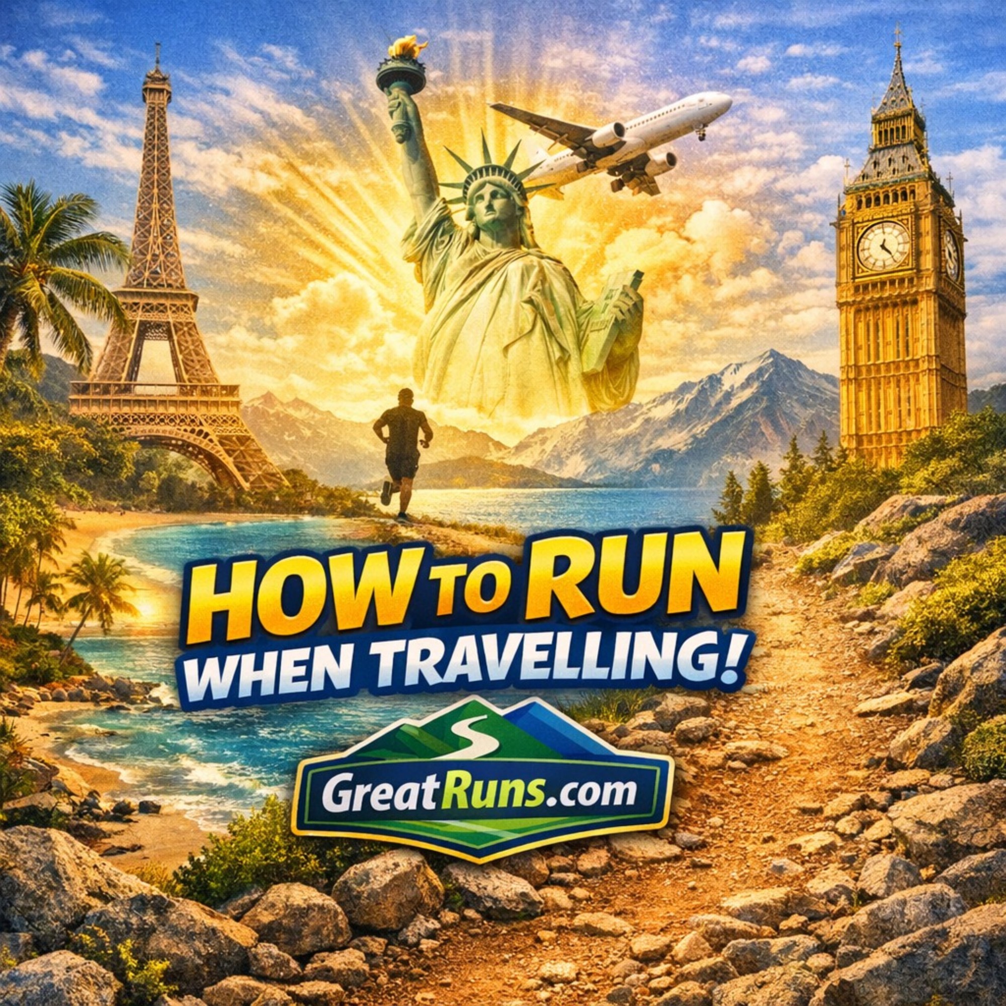 How to find amazing running routes while travelling!